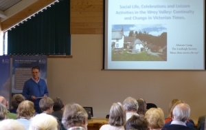 A Speaker at the Victorian symposium